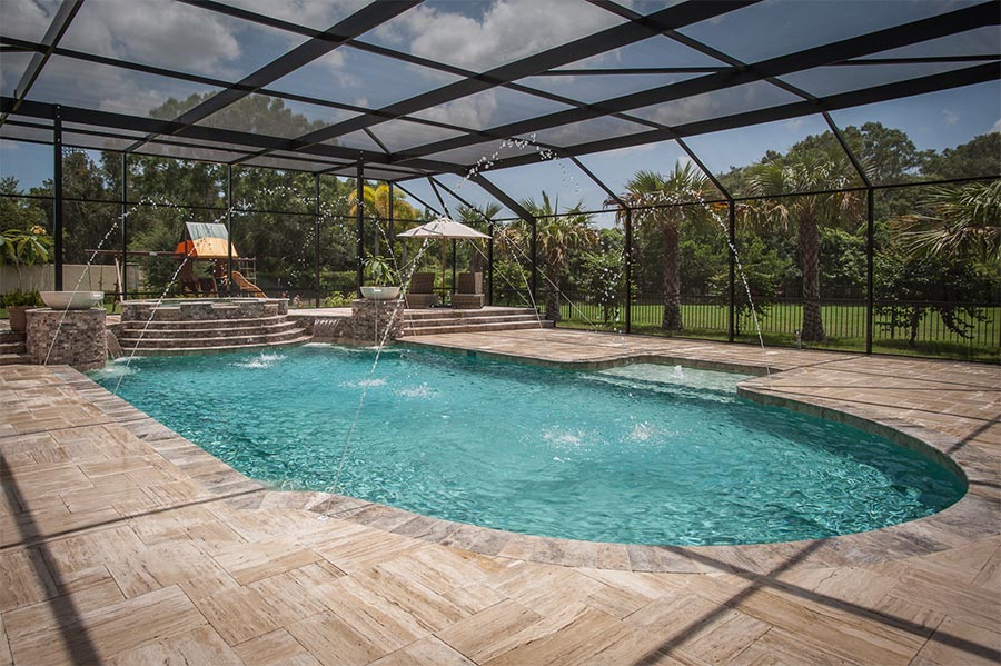 Chu Pool Project - Larsen's Pool & Spa - Pool Builder in Tampa Bay